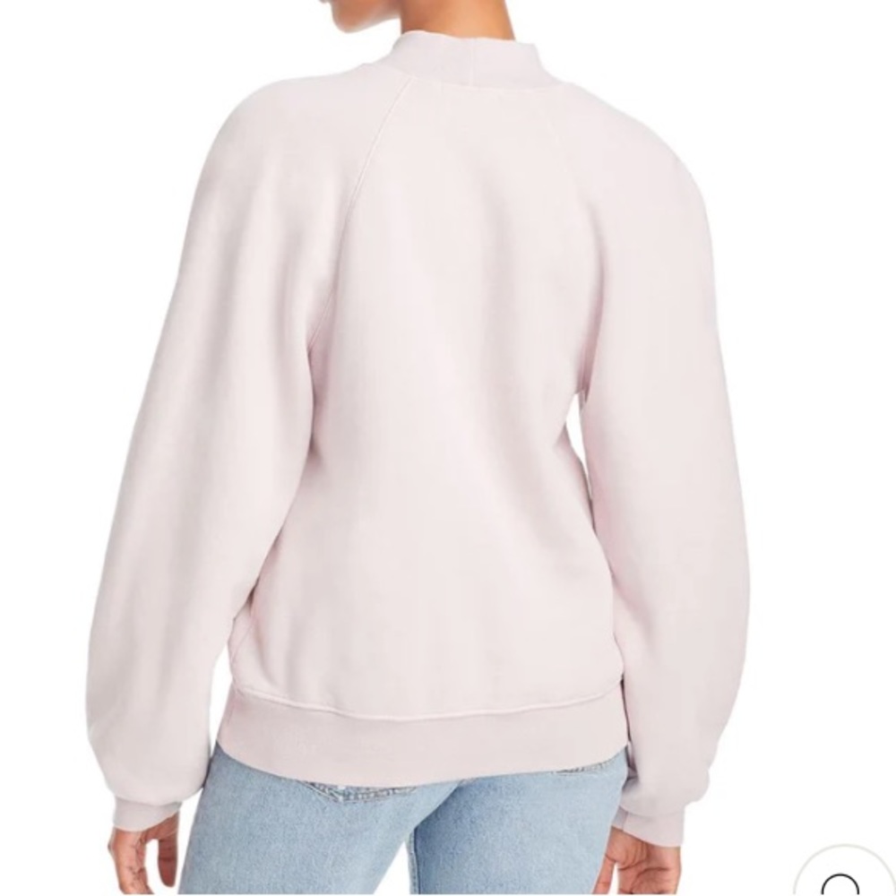 Agolde Tarron Mock Neck Sweatshirt View 4
